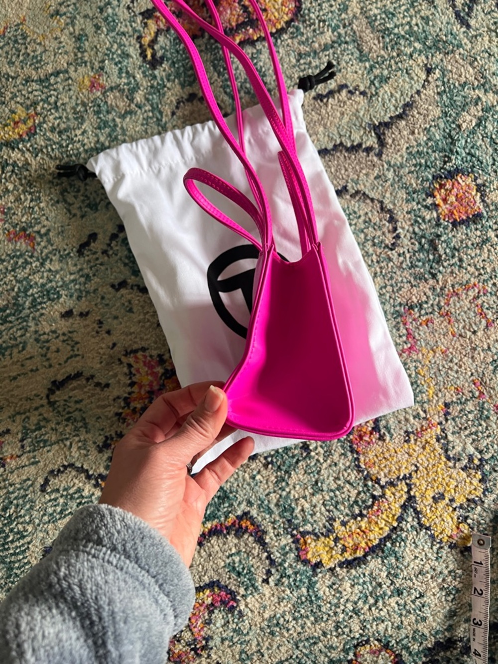 Telfar hot pink azalea bag - Picture 7 of 9